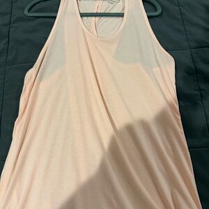 Peach Sleeveless Tank Top